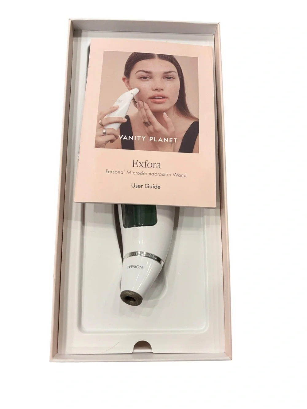 Exfora White Personal Microdermabrasion Wand